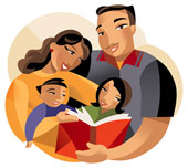 parents reading